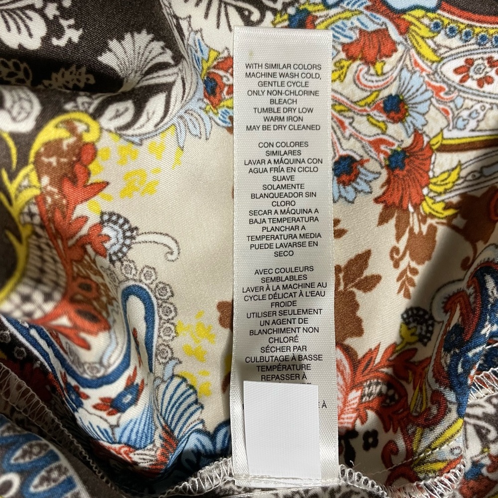 NWT Chico’s Paisley Keyhole Pullover Tunic - Picture 10 of 10